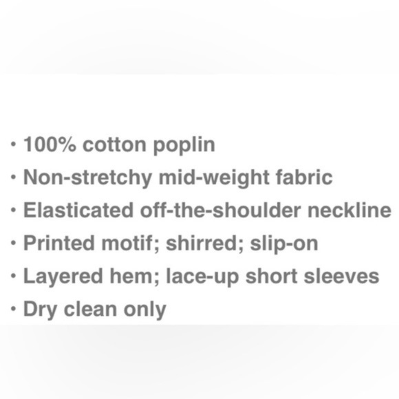 Marissa Webb  Garnet Lilly Print Leona Off Shoulder Top Small Cotton $298 Resort - Picture 4 of 11